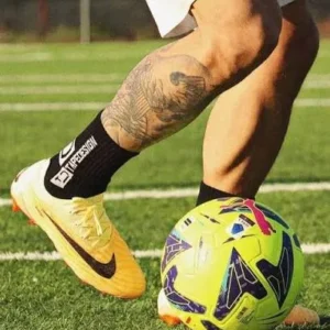 Calcetín tapedesign antideslizante deporte, color negro